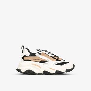 Кроссовки possession e из искусственной кожи с тисненым логотипом Steve Madden, черный