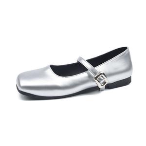Puppytown Женские повседневные туфли Women's - серебристые, цвет Silver