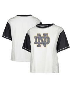 Женская белая рваная футболка Notre Dame Fighting Irish Premier Tilda '47 Brand, белый