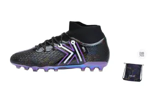 KELME Износостойкие футбольные бутсы Sub-Elite с поддержкой отскока унисекс, черные, фиолетовые