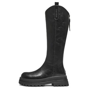 BASTO Высокие сапоги женские черно-коричневые, цвет Black