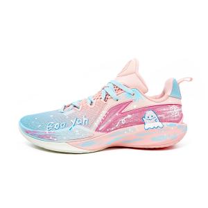 Speed Ling 2 нескользящие, износостойкие, дышащие низкие баскетбольные кроссовки men's LINING, розовый