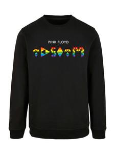 Пуловер F4NT4STIC Sweatshirt Pink Floyd TDSOTM Rainbow Regenbogen, черный