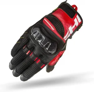 Мотоциклетные перчатки SHIMA X-Breeze, мужские, кожаные, сетчатые, летние, red