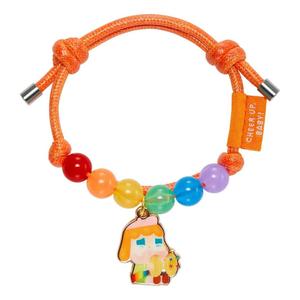 Браслет Pop Mart Crybaby Cheer Up Baby Rainbow Bracelet 'Cymbalist'