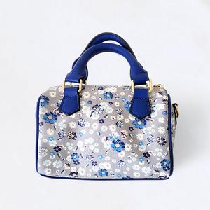 Цветочная сумка-шоппер или через плечо FASHNZFAB, синий