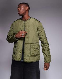 Стеганая куртка Adidas Originals цвета хаки