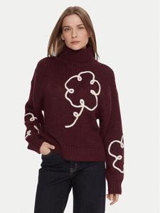 Водолазка regular fit Fatima 10335036 Vero Moda, фиолетовый