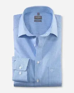 Деловая рубашка OLYMP "Luxor Modern Fit", синий