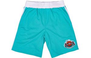 Мужские баскетбольные шорты Mitchell & Ness Unisex бирюзовые Mitchell Ness, сине-зеленые