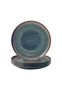Сервировочные тарелки ø 25,9 см 6 шт Crafted breeze Like By Villeroy & Boch, сине-серые