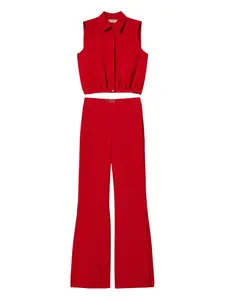 Комбинезон без рукавов TWINSET, красный