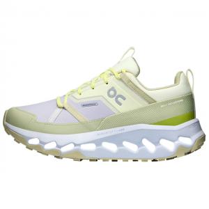 Кроссовки женские для бега Cloudhoriz Waterproof Glacier Caper On, Yellow Green