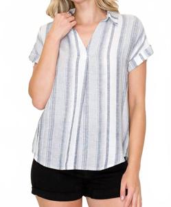 Топ Colton в синем цвете STACCATO