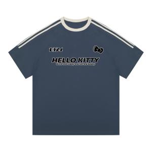 Футболка Hello Kitty SS25 Unisex Sanrio, синий