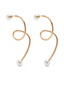 Серьги с жемчугом Cult Gaia, золотой