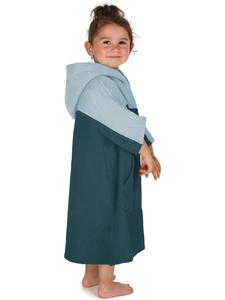 Normani Детский банный пончо 2-5 лет Puwai в бензиновом цвете