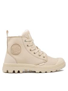 Ботильоны на шнуровке Pampa Hi Zip Wl Palladium, бежевый