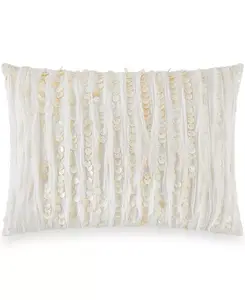 Декоративная подушка «Флаттер», 14 x 20 дюймов Donna Karan Home, ivory