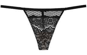 Victoria's Secret Женские стринги 1 упаковка черные