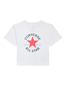 CONVERSE Футболка в белом цвете