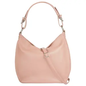 Шоппер Samantha Look, натуральная кожа, производство Италия, розовый