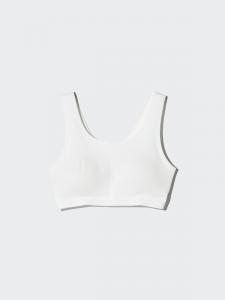 Первый бюстгальтер AIRism Uniqlo, 00 white