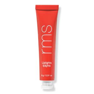 Кремовый блеск для губ Liplights RMS Beauty, Babette (sheer orange based red with a subtle shimmer)