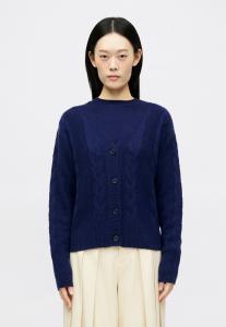 Кардиган KNITID CABLE CARDI, Admirality/Black