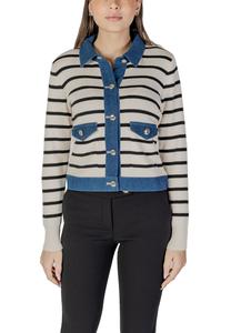 Кофта Morgan Lane в полоску, бежевый