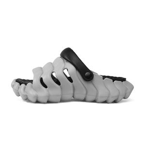 CAMOSI Скользостойкие слайдеры для мужчин серо-черные, цвет Gray Black