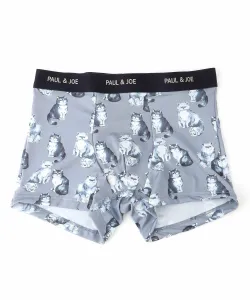 (M)PAUL & JOE/Paul & Joe Cat Repeat Print Boxer Shorts