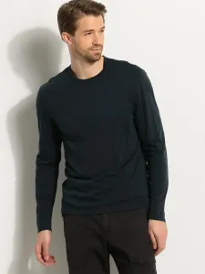 Роскошный трикотажный пуловер с круглым вырезом MELJ3246