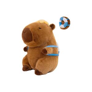 Коллекция Capybara Sports, плюшевая кукла капибара для футбола, скейтбординга, дайвинга и плавания, высота 22см/30см HEDIE