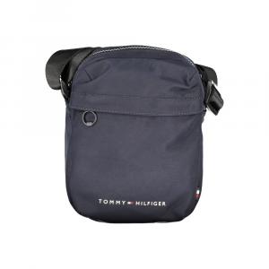Синяя сумка из полиэстера через плечо Tommy Hilfiger