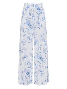 Брюки Vilebrequin Medusa And Shells, белый