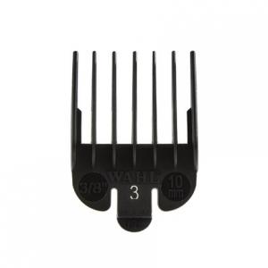 Гребень с насадками Wahl 3, 3/8 дюйма, белый, 1 шт., Wahl Professional