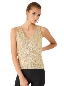 No Matter What Топ в цвете Gold