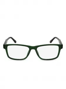 Очки в прямоугольной оправе Lacoste, зеленый
