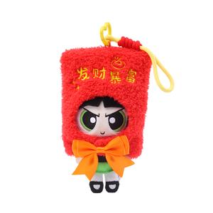 Плюшевый кулон с куклой Powerpuff Girls высотой 17 см HUGKIS