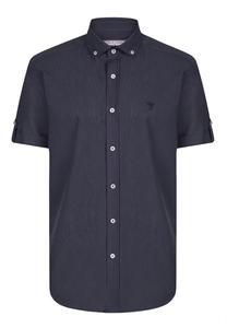 Рубашка на пуговицах классического кроя Felix Hardy, индиго