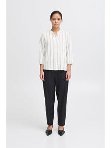 Рубашка с длинными рукавами - IXOLLIE, стандартный крой, Cloud Dancer ICHI