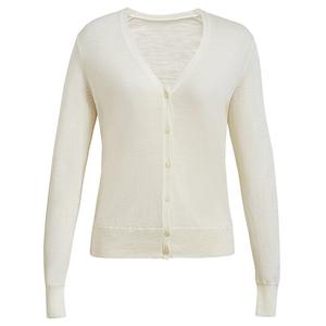 Вязаный кардиган Deep Breat из мериносовой шерсти, красный