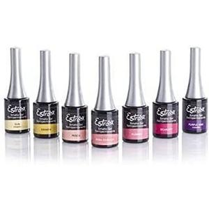 Лак для ногтей гель-шеллак розовый Bon Bon металлик 7002-Rosa Bon Bon Estrosa