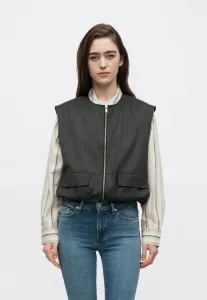 Жилет келли Samsøe Samsøe, Dark Grey Melange