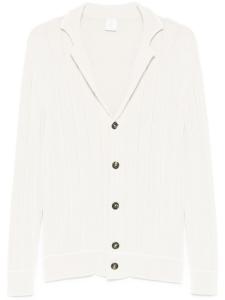 Eleventy хлопковый кардиган, нейтральный цвет