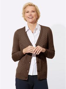 Шоколадный кардиган WITT WEIDEN