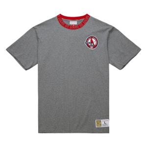 Футболка Mitchell & Ness x MLB мужская gray Mitchell Ness, серый