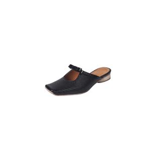 Мюли AIQINISHA Closed Toe Slippers Women's, черный