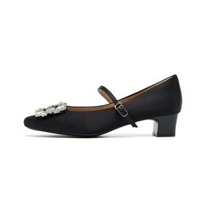 ST&SAT Женские туфли Мэри Джейн черные, цвет Black